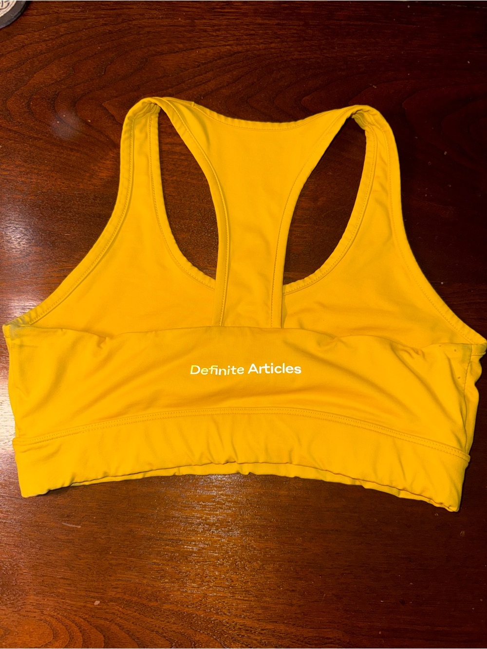 Definite Articles Racerback Sports Bra - Picture 3 of 7